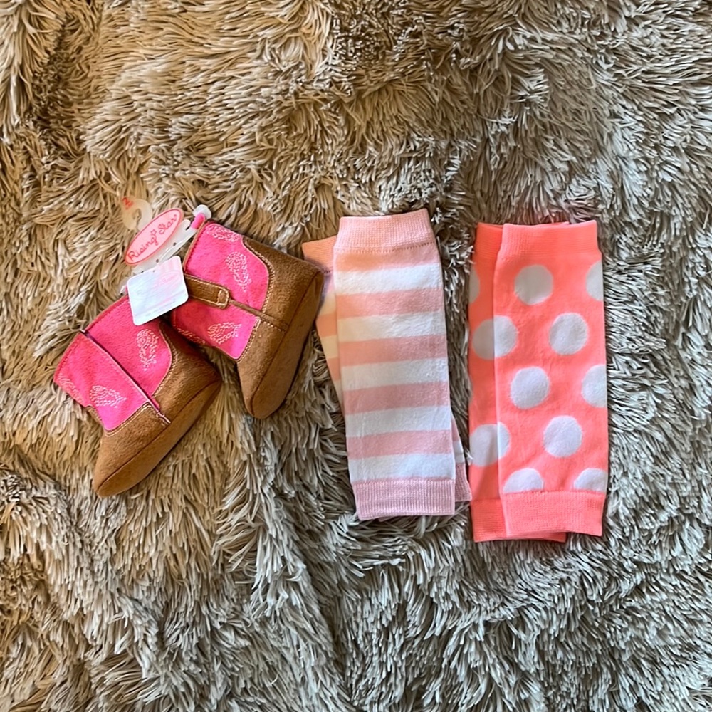 Baby girl boot bundle